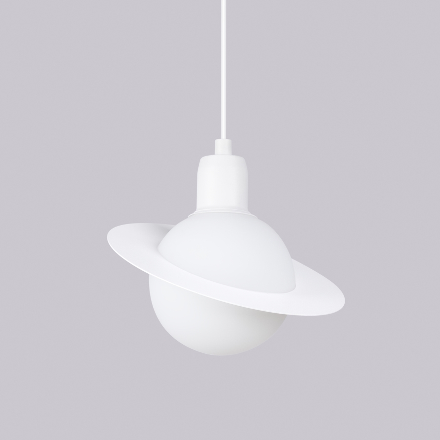 Lustra ar auklu HYPERION 1xG9/8W/230V balta