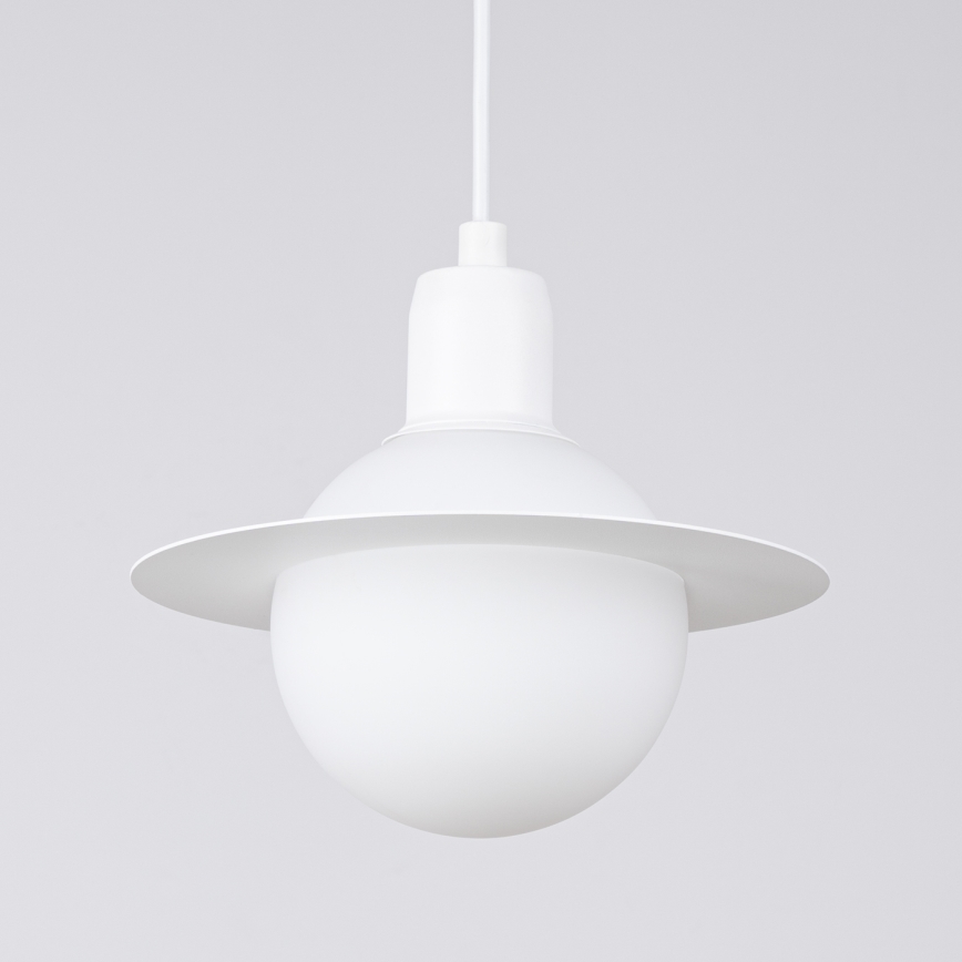 Lustra ar auklu HYPERION 3xG9/8W/230V balta