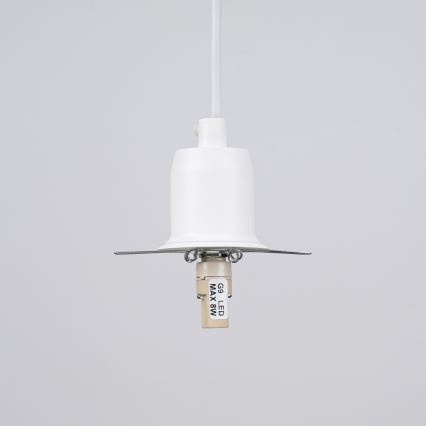Lustra ar auklu HYPERION 3xG9/8W/230V balta