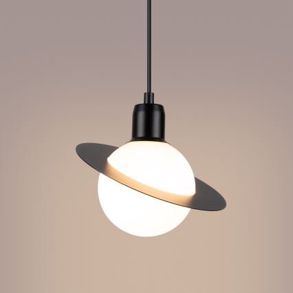 Lustra ar auklu HYPERION 1xG9/8W/230V melna