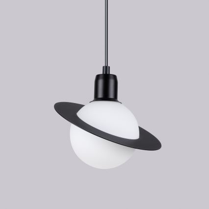 Lustra ar auklu HYPERION 1xG9/8W/230V melna
