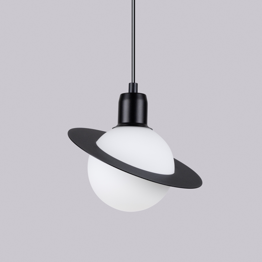 Lustra ar auklu HYPERION 1xG9/8W/230V melna