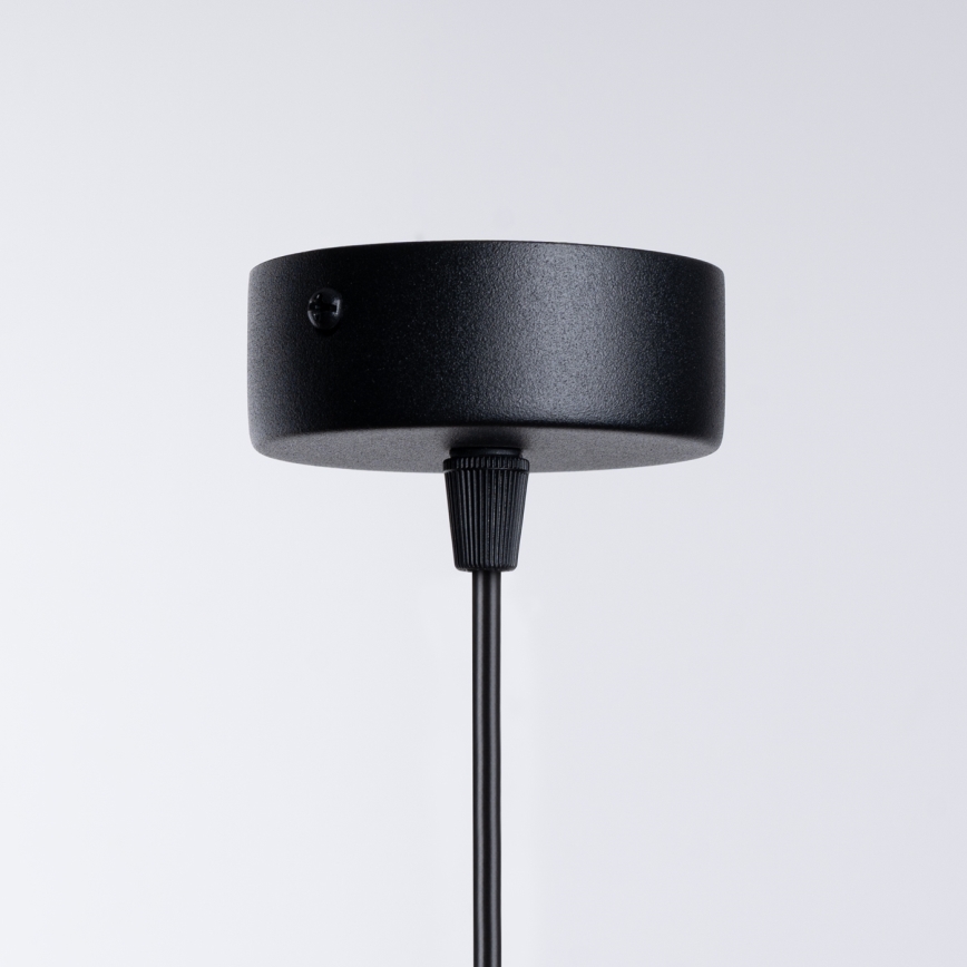 Lustra ar auklu HYPERION 1xG9/8W/230V melna