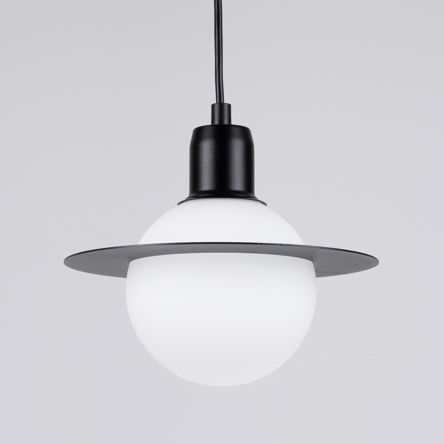 Lustra ar auklu HYPERION 3xG9/8W/230V melna
