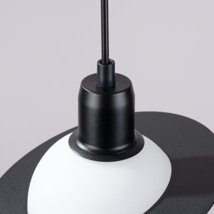 Lustra ar auklu HYPERION 3xG9/8W/230V melna
