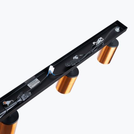 Starmetis WINX 4xGU10/10W/230V melna/varš
