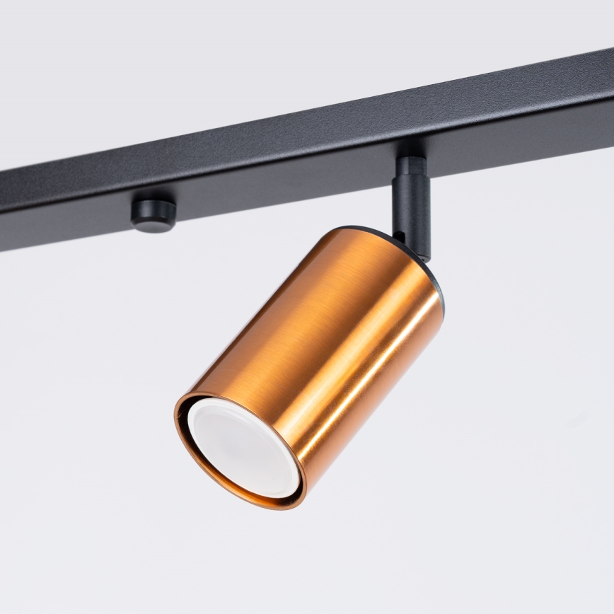 Starmetis WINX 6xGU10/10W/230V melna/varš