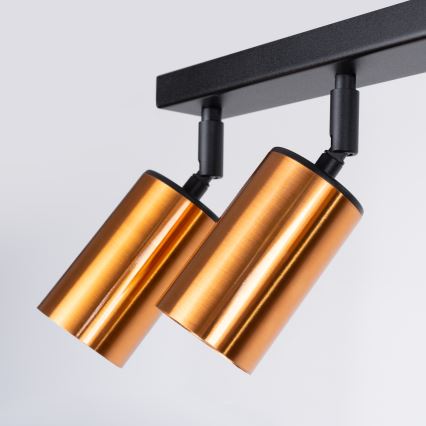 Starmetis WINX 6xGU10/10W/230V melna/varš