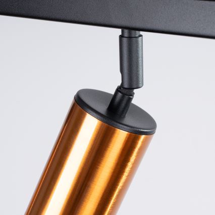 Starmetis WINX 6xGU10/10W/230V melna/varš