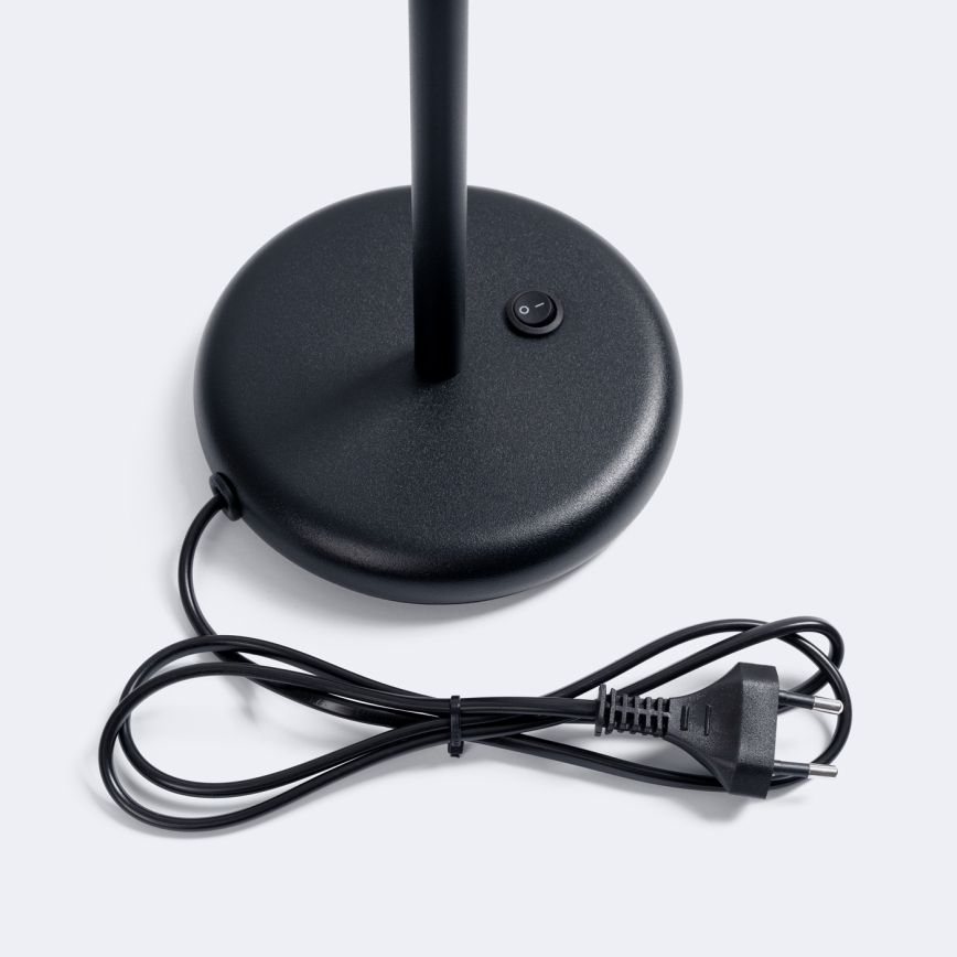 Galda lampa WINX 1xGU10/10W/230V melna/varš