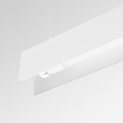 LED Lustra ar auklu SPARK 1xG13/8,5W/230V balta