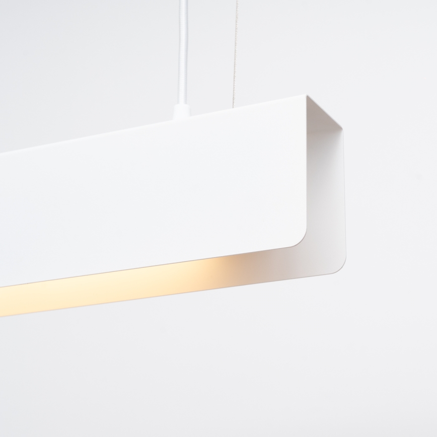 LED Lustra ar auklu SPARK 1xG13/8,5W/230V balta