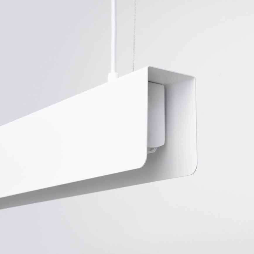 LED Lustra ar auklu SPARK 1xG13/8,5W/230V balta