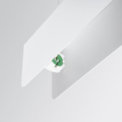 LED Lustra ar auklu SPARK 1xG13/8,5W/230V balta
