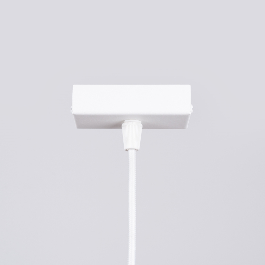 LED Lustra ar auklu SPARK 1xG13/8,5W/230V balta