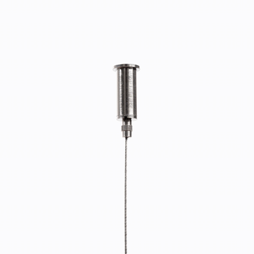 LED Lustra ar auklu SPARK 1xG13/8,5W/230V balta