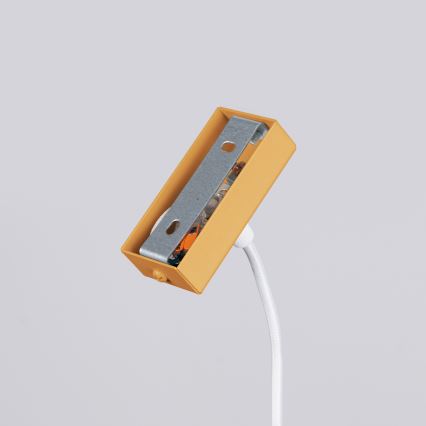 LED Lustra ar auklu SPARK 1xG13/8,5W/230V zelta