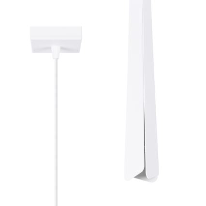 Lustra ar auklu PRYSM 1xG9/8W/230V balta