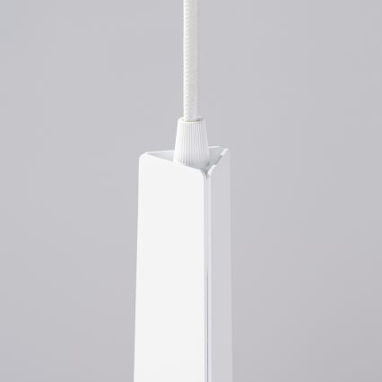 Lustra ar auklu PRYSM 1xG9/8W/230V balta
