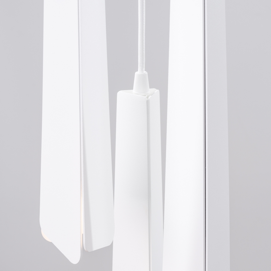 Lustra ar auklu PRYSM 3xG9/8W/230V balta