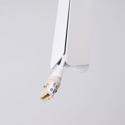 Lustra ar auklu PRYSM 3xG9/8W/230V balta