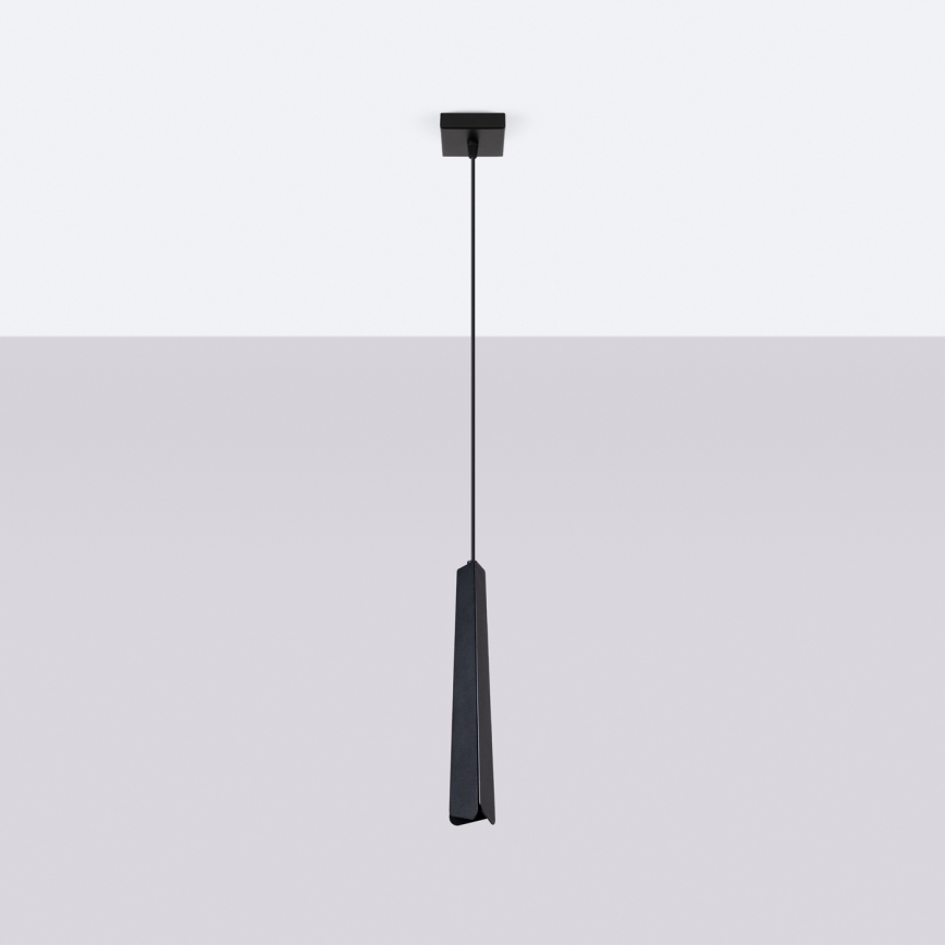 Lustra ar auklu PRYSM 1xG9/8W/230V melna