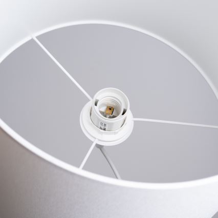 Lustra ar auklu NOVA 1xE27/15W/230V d. 30 cm balta