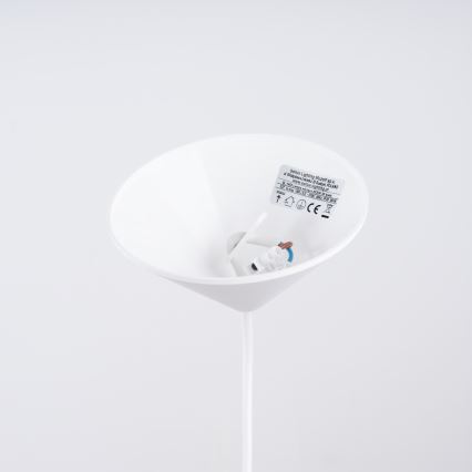 Lustra ar auklu NOVA 1xE27/15W/230V d. 30 cm balta