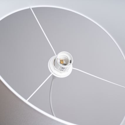 Lustra ar auklu NOVA 1xE27/15W/230V d. 40 cm balta