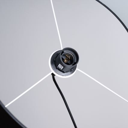 Lustra ar auklu NOVA 1xE27/15W/230V d. 40 cm melna