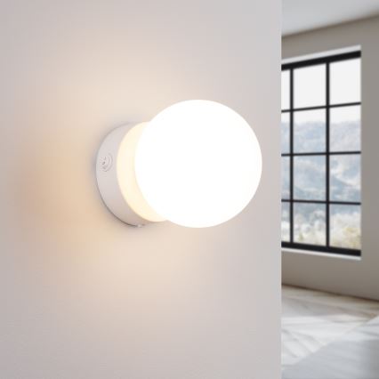 Sienas lampa YOLI 1xG9/8W/230V balta