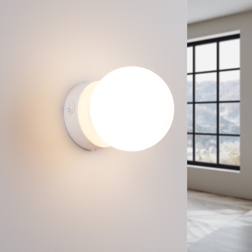 Sienas lampa YOLI 1xG9/8W/230V balta