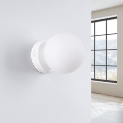 Sienas lampa YOLI 1xG9/8W/230V balta