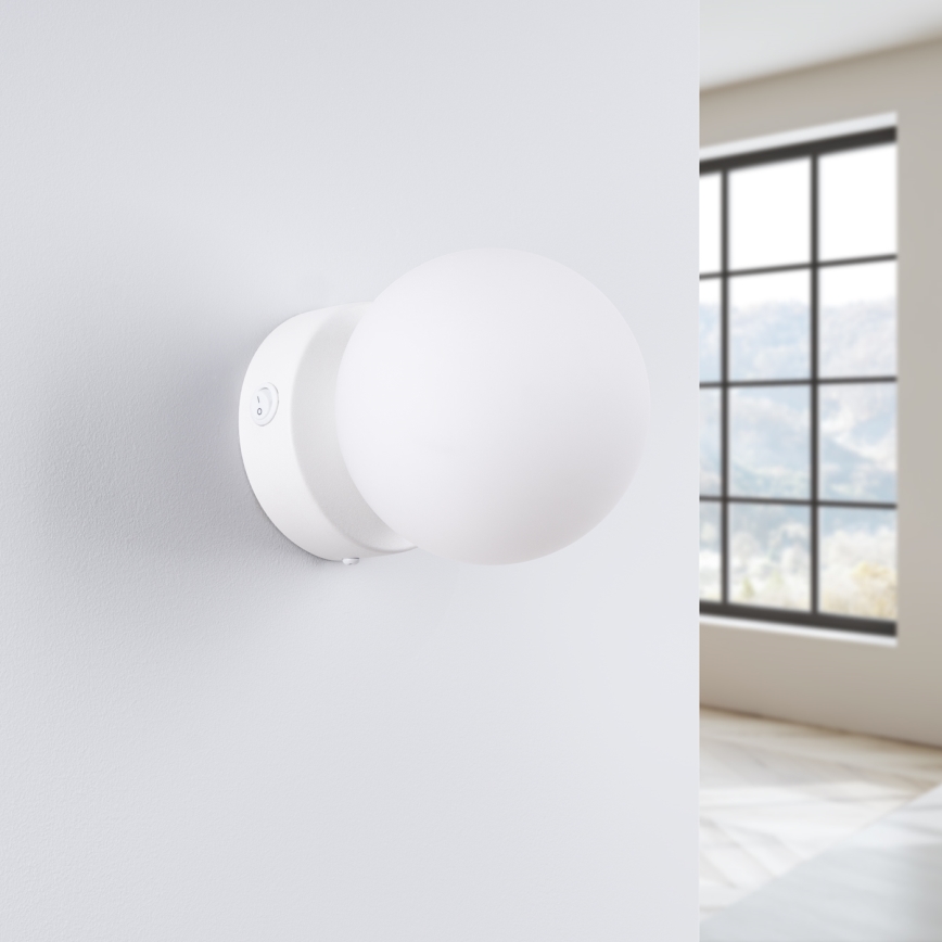 Sienas lampa YOLI 1xG9/8W/230V balta