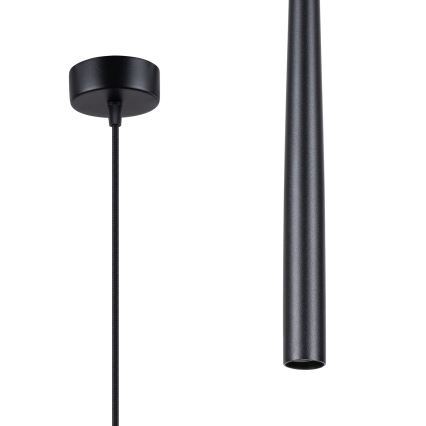 Lustra ar auklu BLISS 1xG9/8W/230V melna