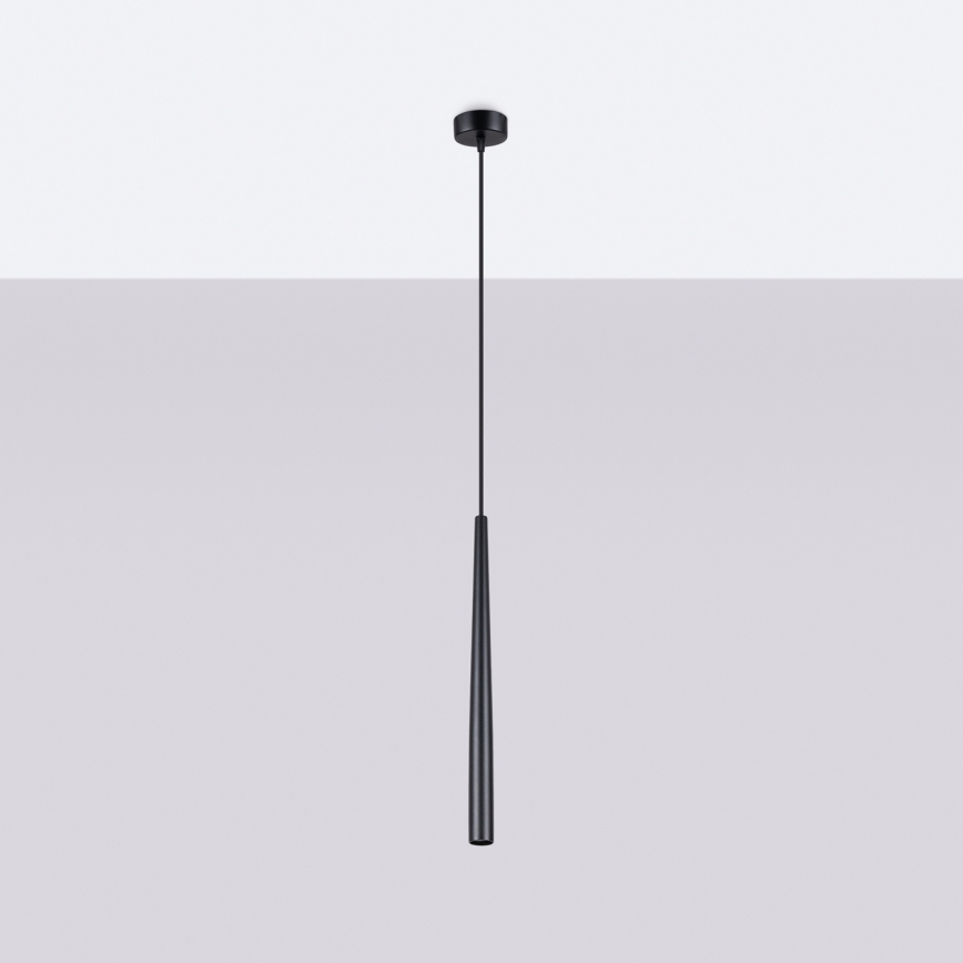 Lustra ar auklu BLISS 1xG9/8W/230V melna