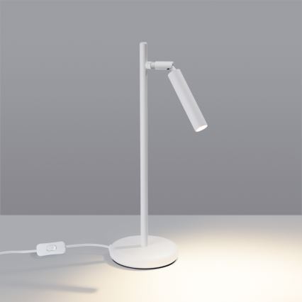 Galda lampa PASTELO 1xG9/8W/230V balta