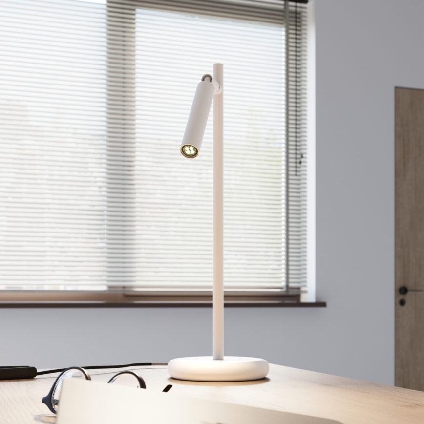 Galda lampa PASTELO 1xG9/8W/230V balta