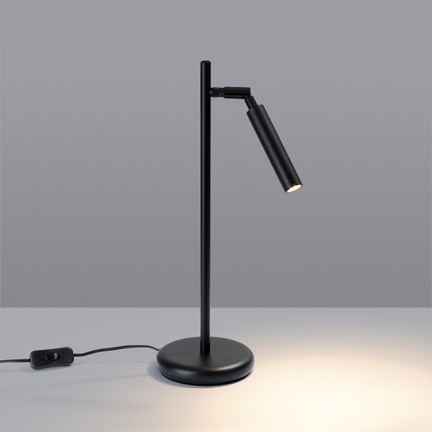 Galda lampa PASTELO 1xG9/8W/230V melna