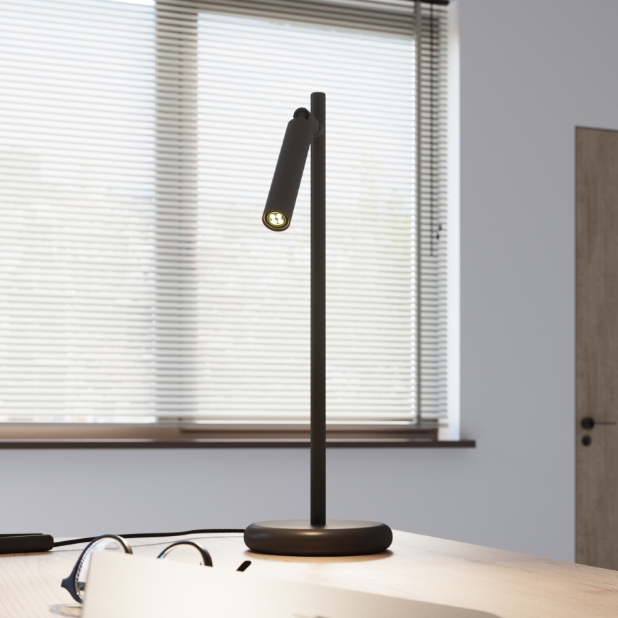 Galda lampa PASTELO 1xG9/8W/230V melna