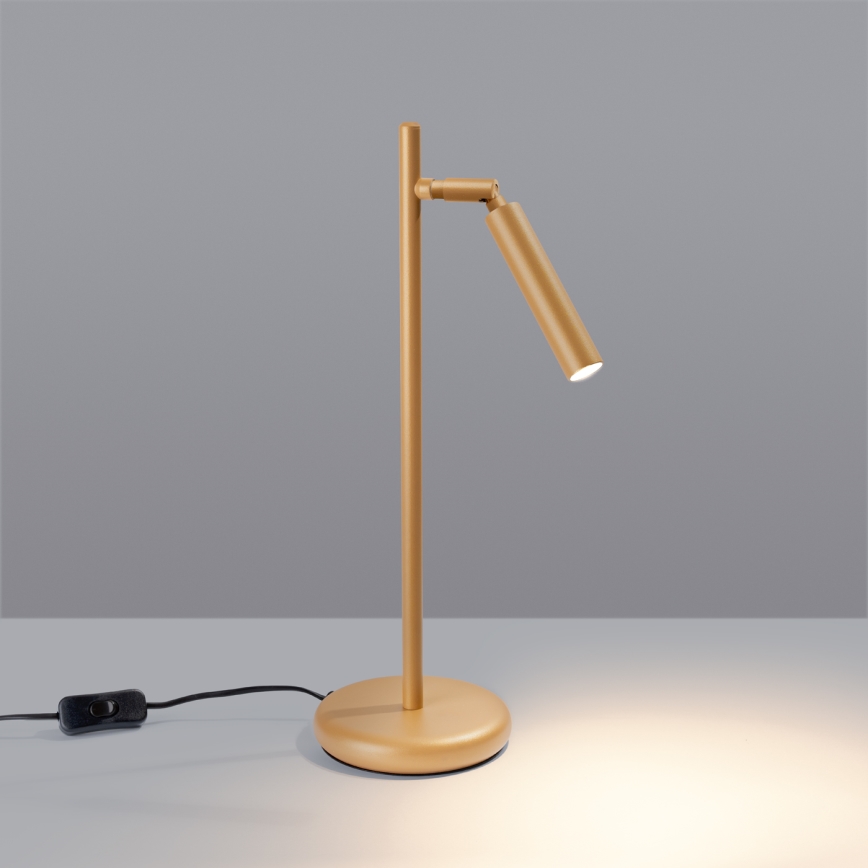 Galda lampa PASTELO 1xG9/8W/230V zelta