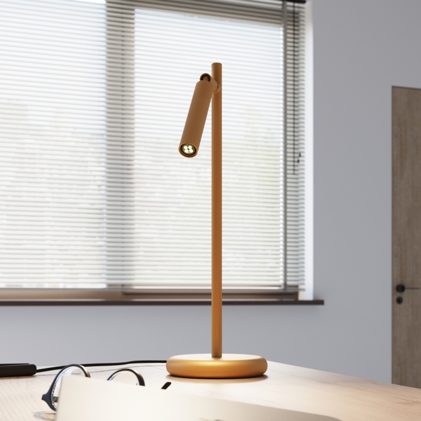 Galda lampa PASTELO 1xG9/8W/230V zelta