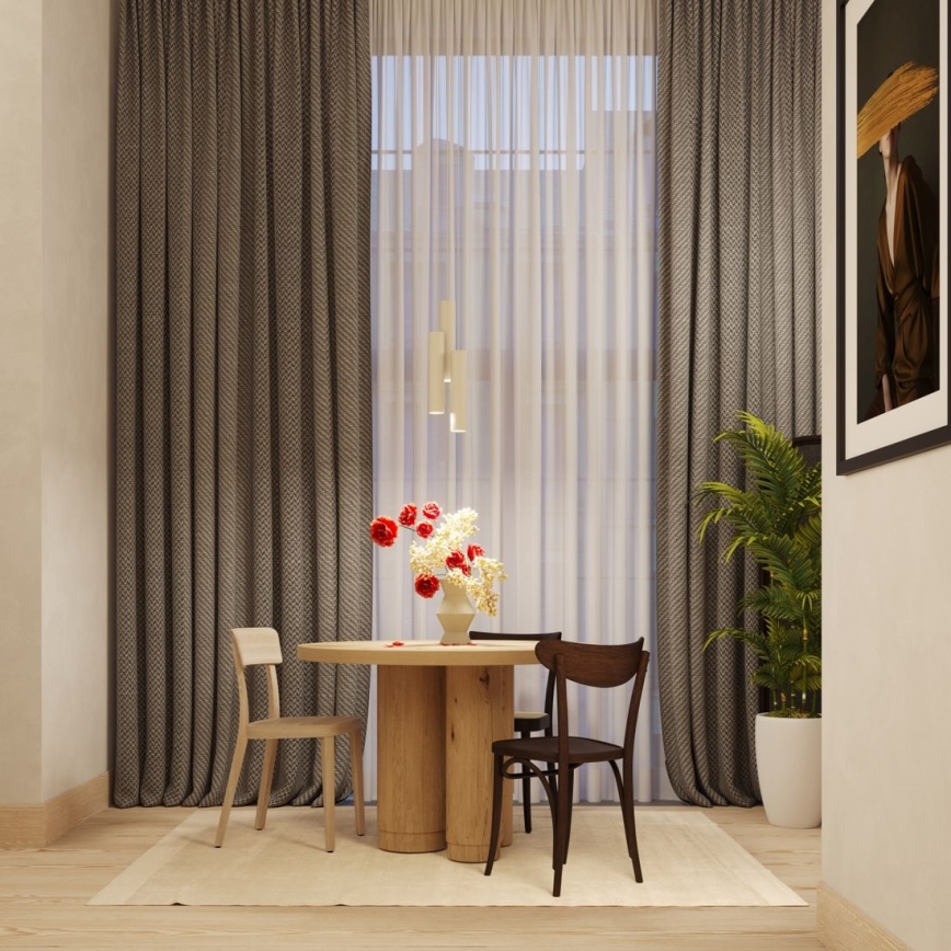 Lustra ar auklu LAGOS 1xGU10/10W/230V krēmkrāsa