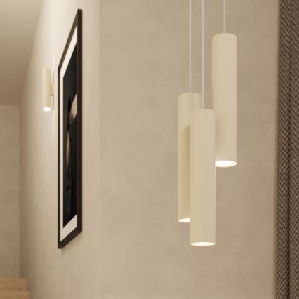 Sienas lampa LAGOS 2xGU10/10W/230V krēmkrāsa