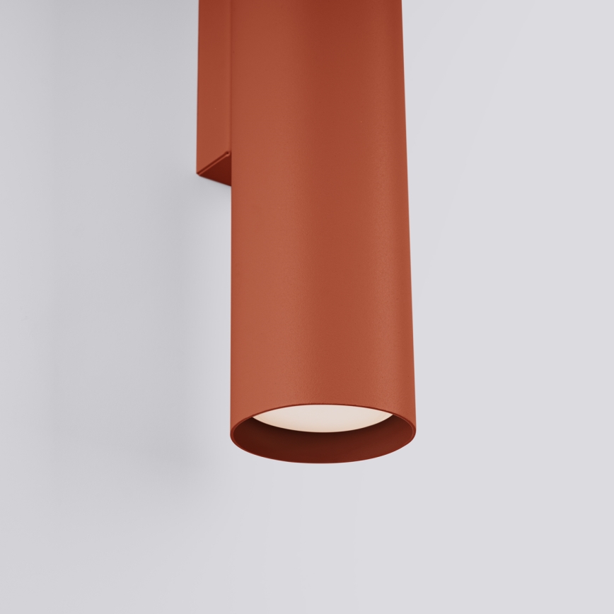 Sienas lampa LAGOS 2xGU10/10W/230V sarkana