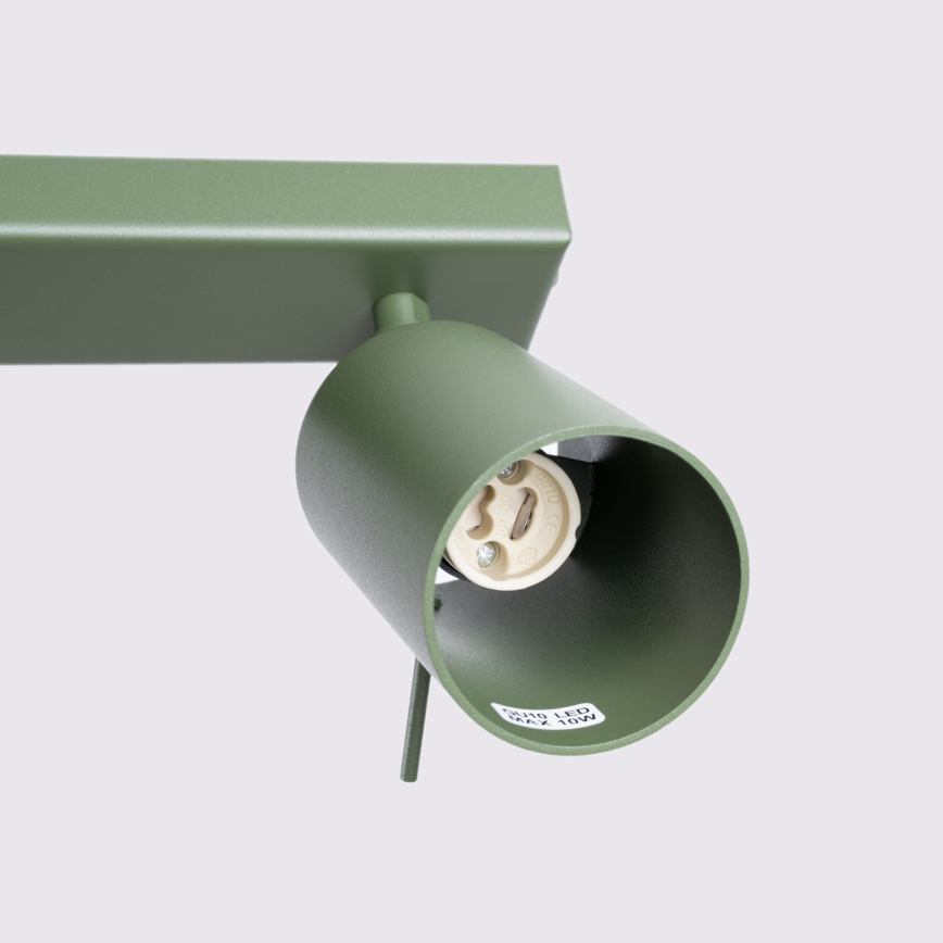 Starmetis RING 6xGU10/10W/230V zaļa