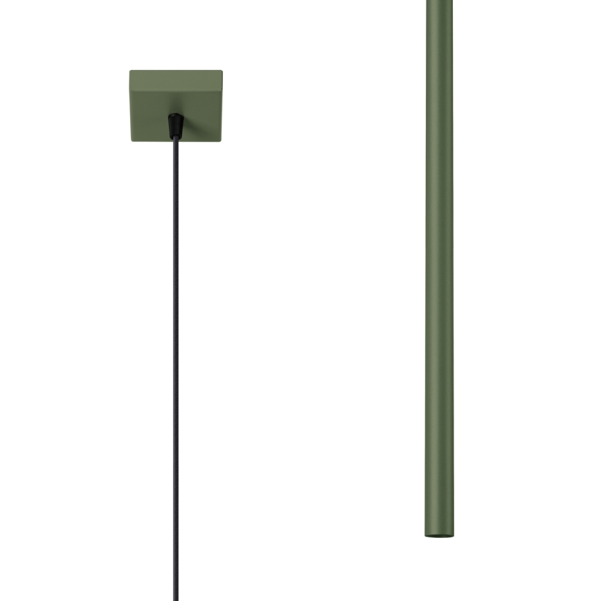 Lustra ar auklu PASTELO 1xG9/8W/230V zaļa