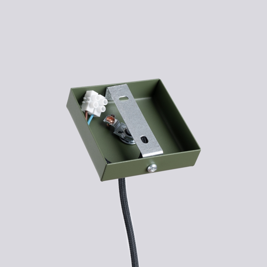 Lustra ar auklu PASTELO 1xG9/8W/230V zaļa