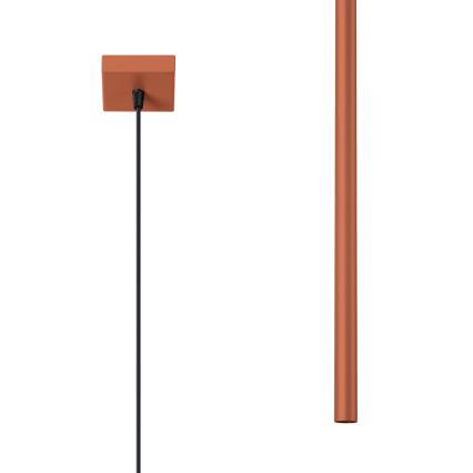 Lustra ar auklu PASTELO 1xG9/8W/230V sarkana