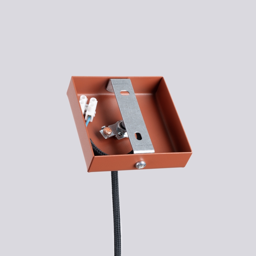 Lustra ar auklu PASTELO 1xG9/8W/230V sarkana